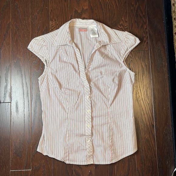 No boundaries striped blouse Junior size medium - Picture 2 of 6